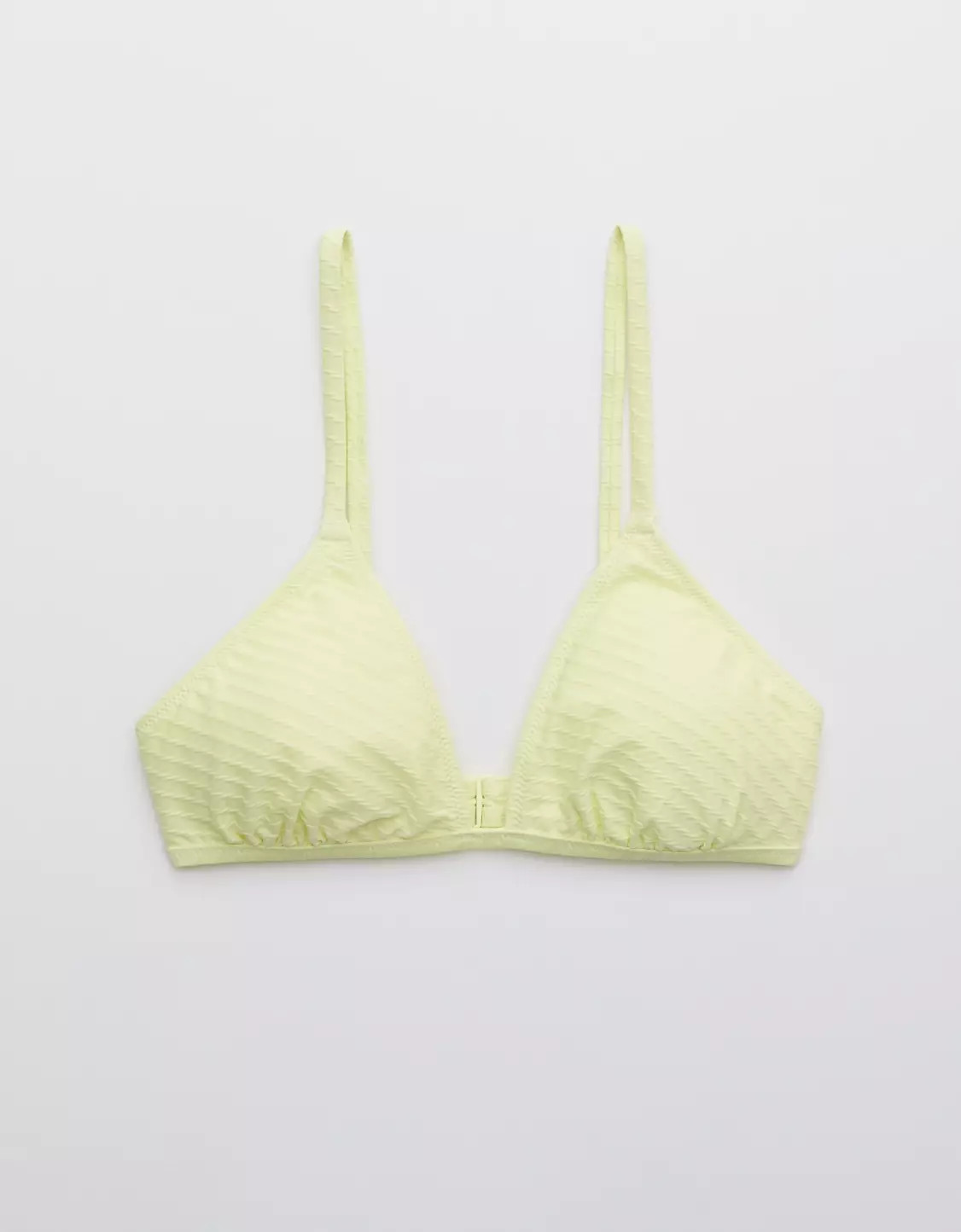 Aerie Jacquard Triangle Bikini Top | American Eagle Outfitters (US & CA)
