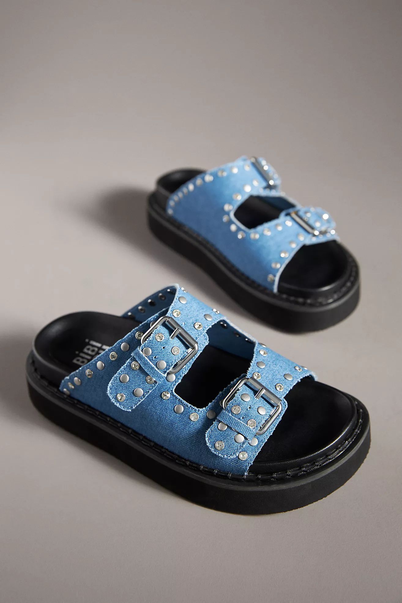 Bibi Lou Stud Platform Sandals | Anthropologie (US)