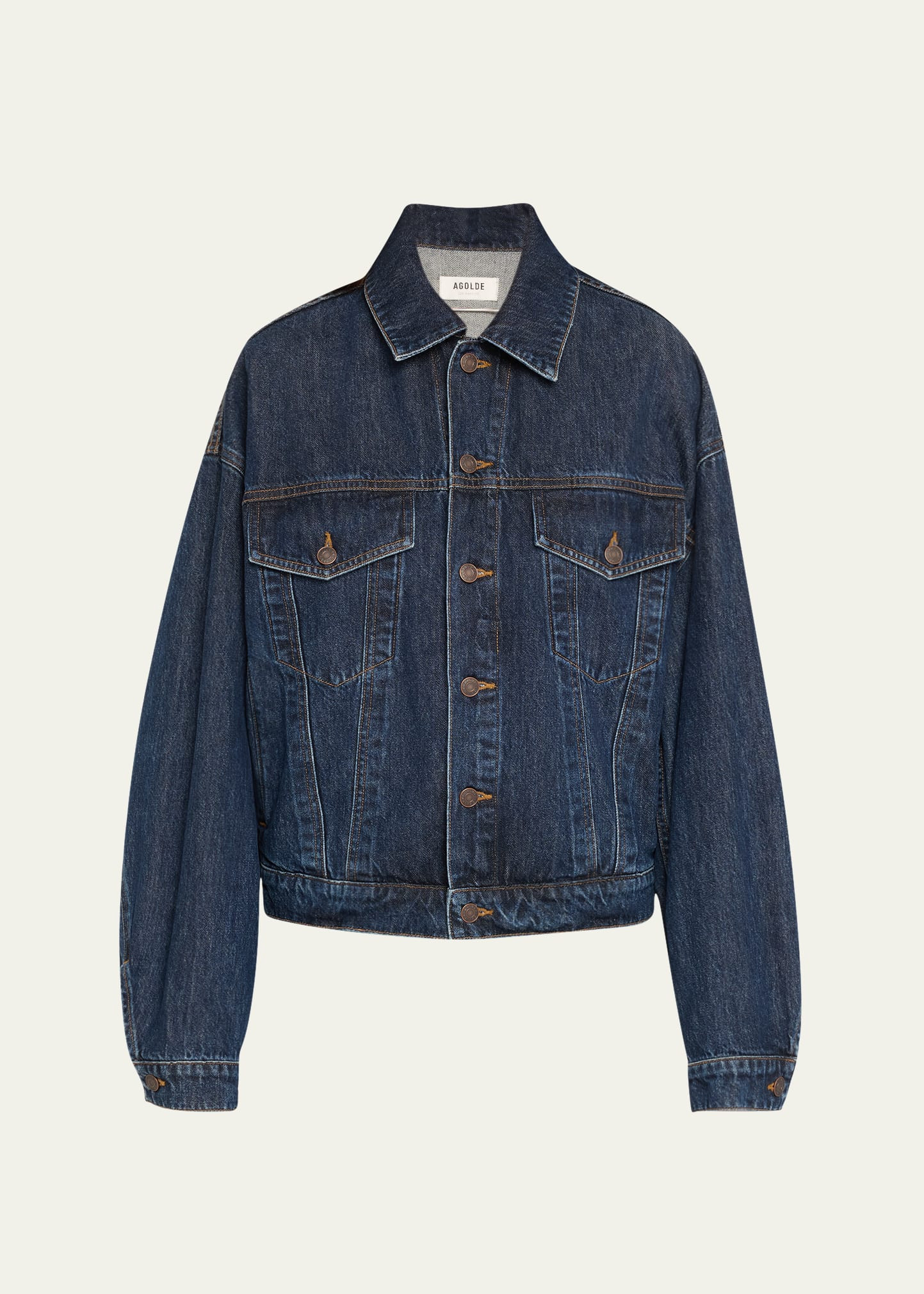 AGOLDE Dalton Denim Balloon Jacket | Bergdorf Goodman
