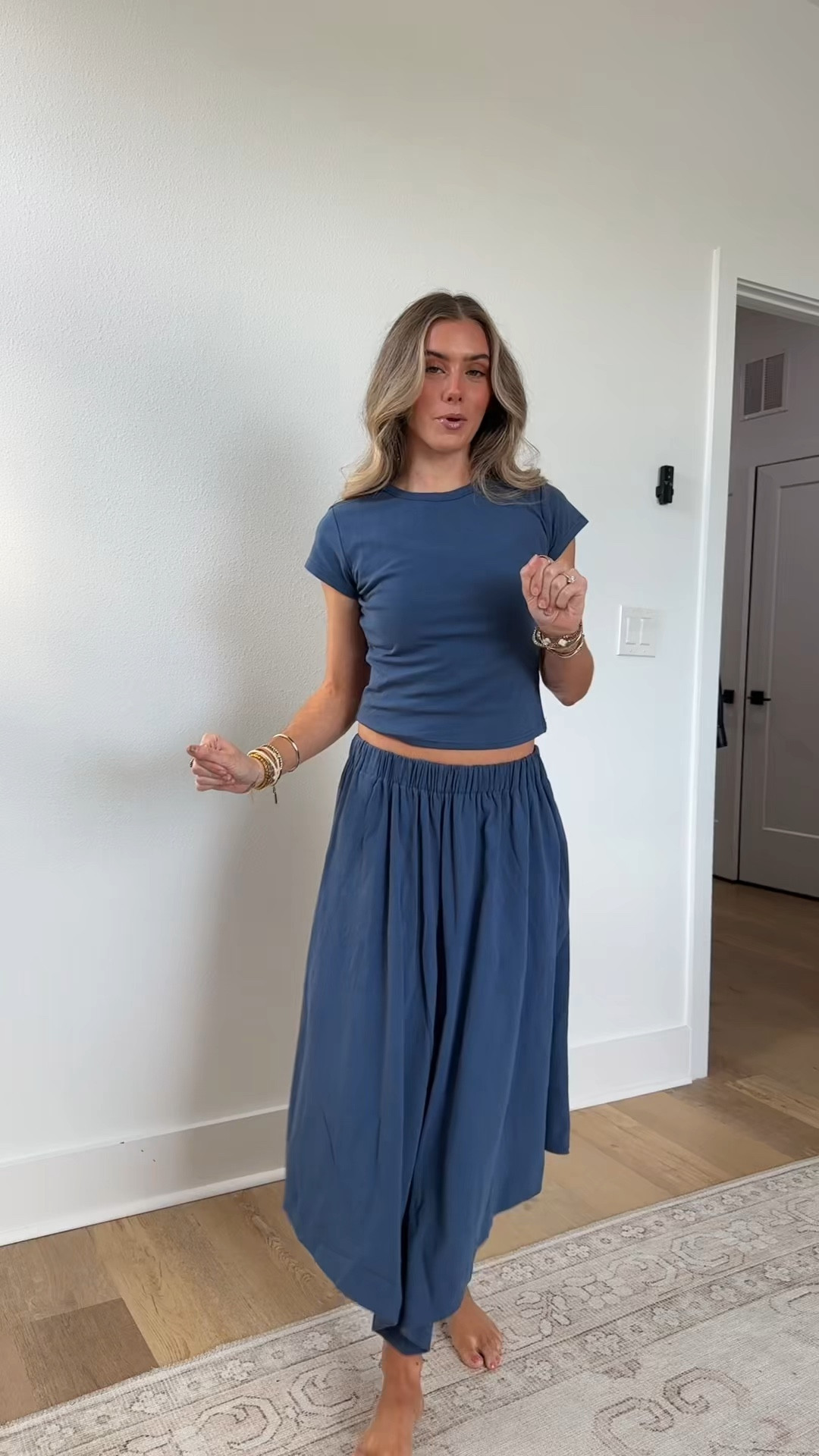 Amazon size small Tankaneo Womens 2 Piece Skirt Set Summer Casual Cap Sleeve Ribbed Crop Tops Midi Dress Vacation Outfits with Pockets

#LTKootd #LTKSaleAlert #LTKSeasonal