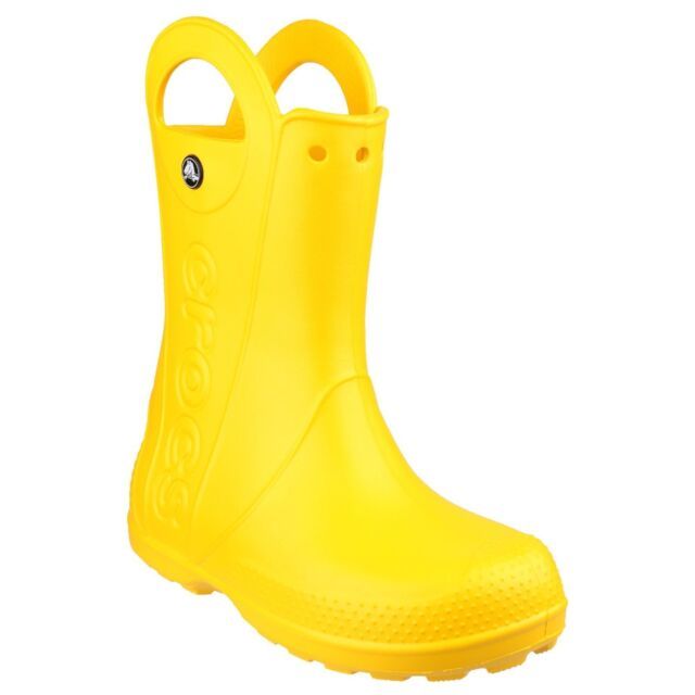 Crocs Handle It Wellingtons Childrens Waterproof Croslite Kids Boys Girls Boots | eBay | eBay US