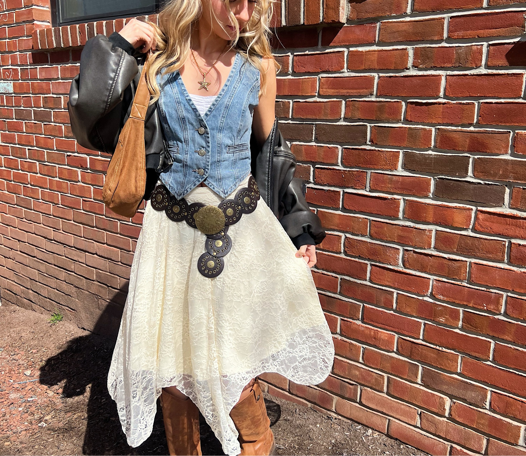 how to style denim vest!! the perfectttt spring outfit, use code PERRY20 for 20% off your princess polly order

#LTKFestival #LTKSeasonal #LTKstyletip