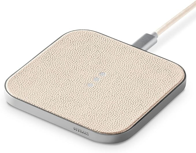 Courant Catch:1 Classics - Italian Leather Wireless Charging Pad - Qi-Certified - Compatible with... | Amazon (US)