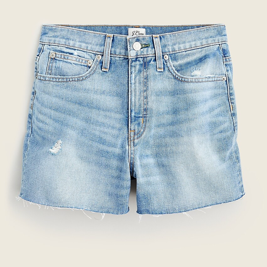 Slouchy boyfriend short in Cruise wash | J. Crew US
