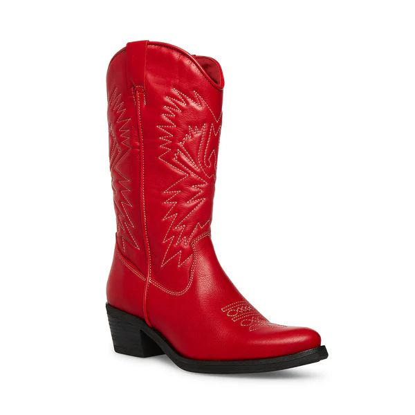 HAYWARD RED LEATHER | Steve Madden (US)