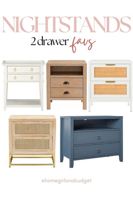 2 drawer coastal nightstands on a budget, (4/20)

#LTKhome #LTKstyletip