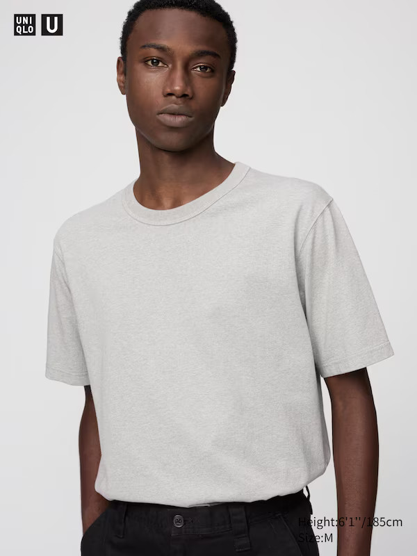 Unisex Crew Neck T-Shirt | UNIQLO UK | UNIQLO (UK)