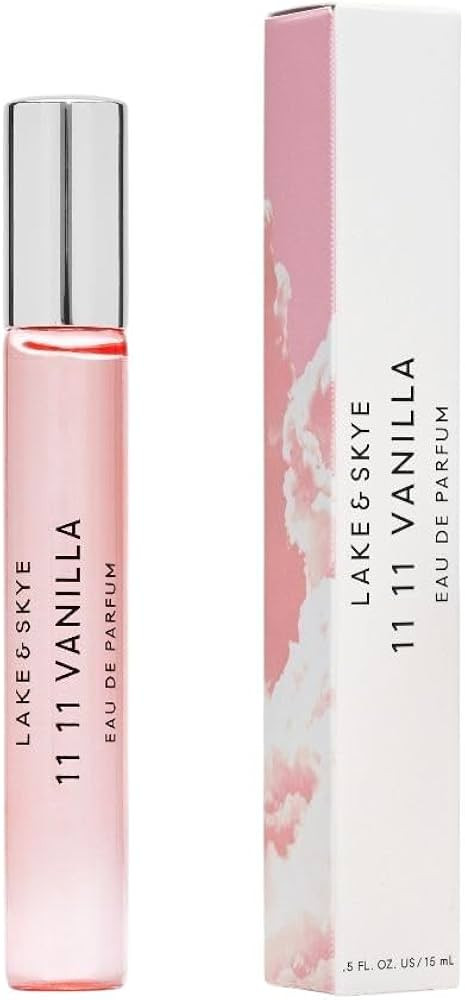 Lake & Skye 11 11 Vanilla Eau de Parfum Travel Spray 15mL - Vanilla, Cashmere, Dreamy, Crème, Sk... | Amazon (US)