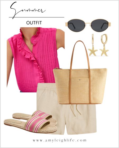 Summer outfit idea. I’m a huge fan of neutrals, but I also love pink!

vacation bag, work bag, leather work bag, leather tote bag, leather work tote, work tote bag, leather tote bag work, totes, tote purse, laptop tote, womens tote, womens tote bag, womens leather tote, leather tote, amazon tote, amazon tote bag, work wearing, work looks, work basics, work handbag, work hand bag, work purse, work leather tote bag, teacher tote bag, teacher tote, teacher fashion, back to school, braided leather tote, woven leather tote, woven tote bag, woven satchel, spring handbag, summer handbag, fall handbag, winter handbag, outfit inspo with Amy, pink top, pink tops, women’s tops, women’s tanks, pink tank, pink tank top, button down tank, button up tank top, summer slides, sunglasses, linen shorts, classic fashion women 

#amyleighlife
#outfitinspowithamy

Prices can change. 

#LTKWorkwear #LTKOver40 #LTKTravel