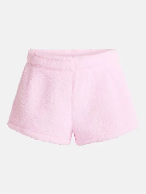 No Boundaries Faux Shearling Plush Shorts, 2.5'' Inseam, Women's XXS-XXL