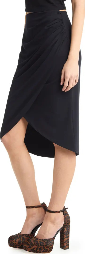 Ruched Tulip Hem Skirt | Nordstrom