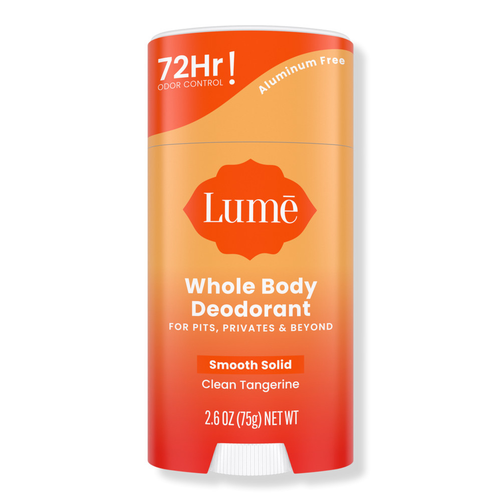 Lume Whole Body Deodorant Smooth Solid - Clean Tangerine | Ulta