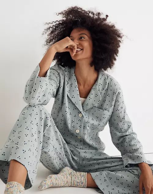 Lightestspun Pajama Set in Night Stars | Madewell