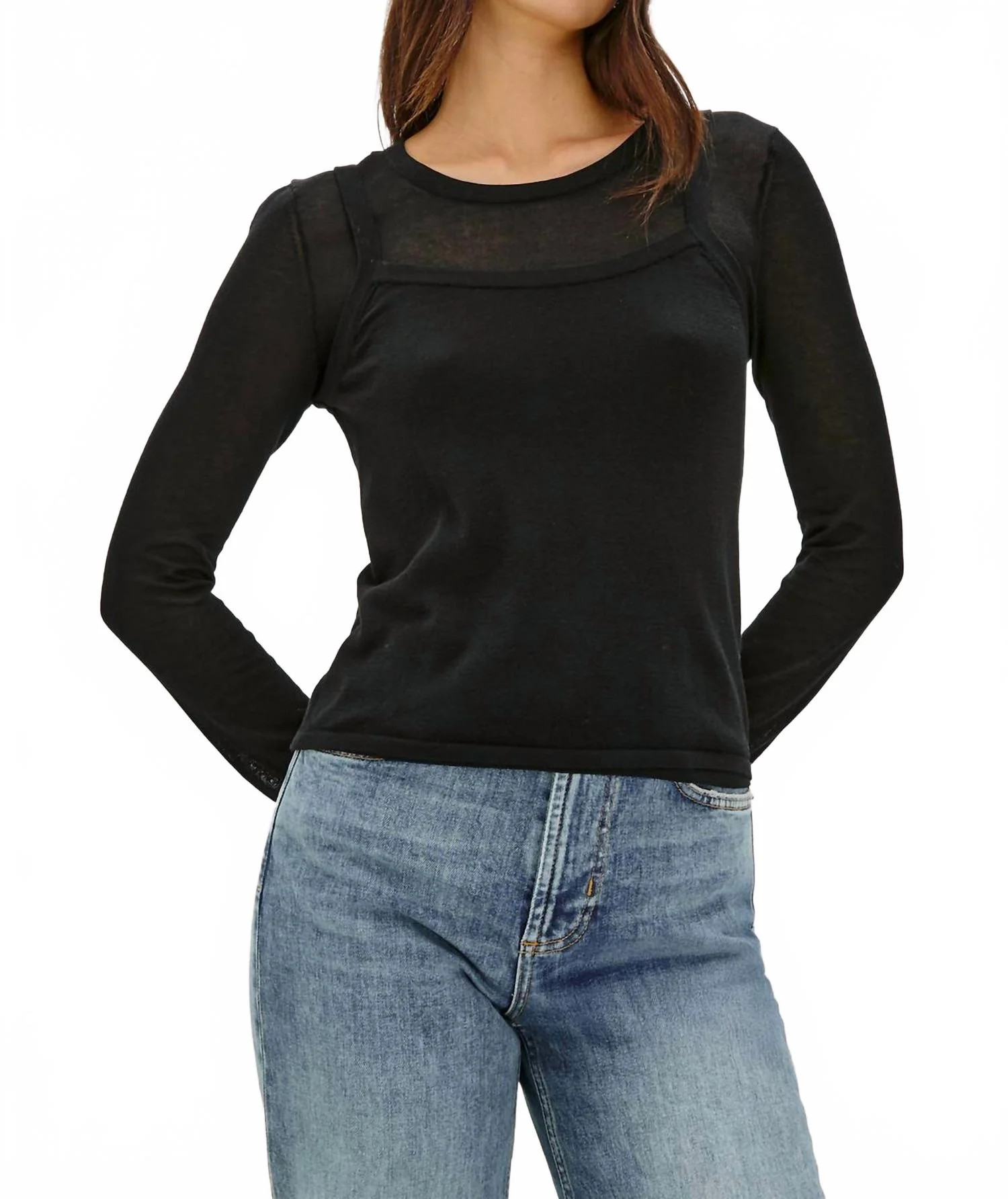 Lovisa Top In Black | Shop Simon