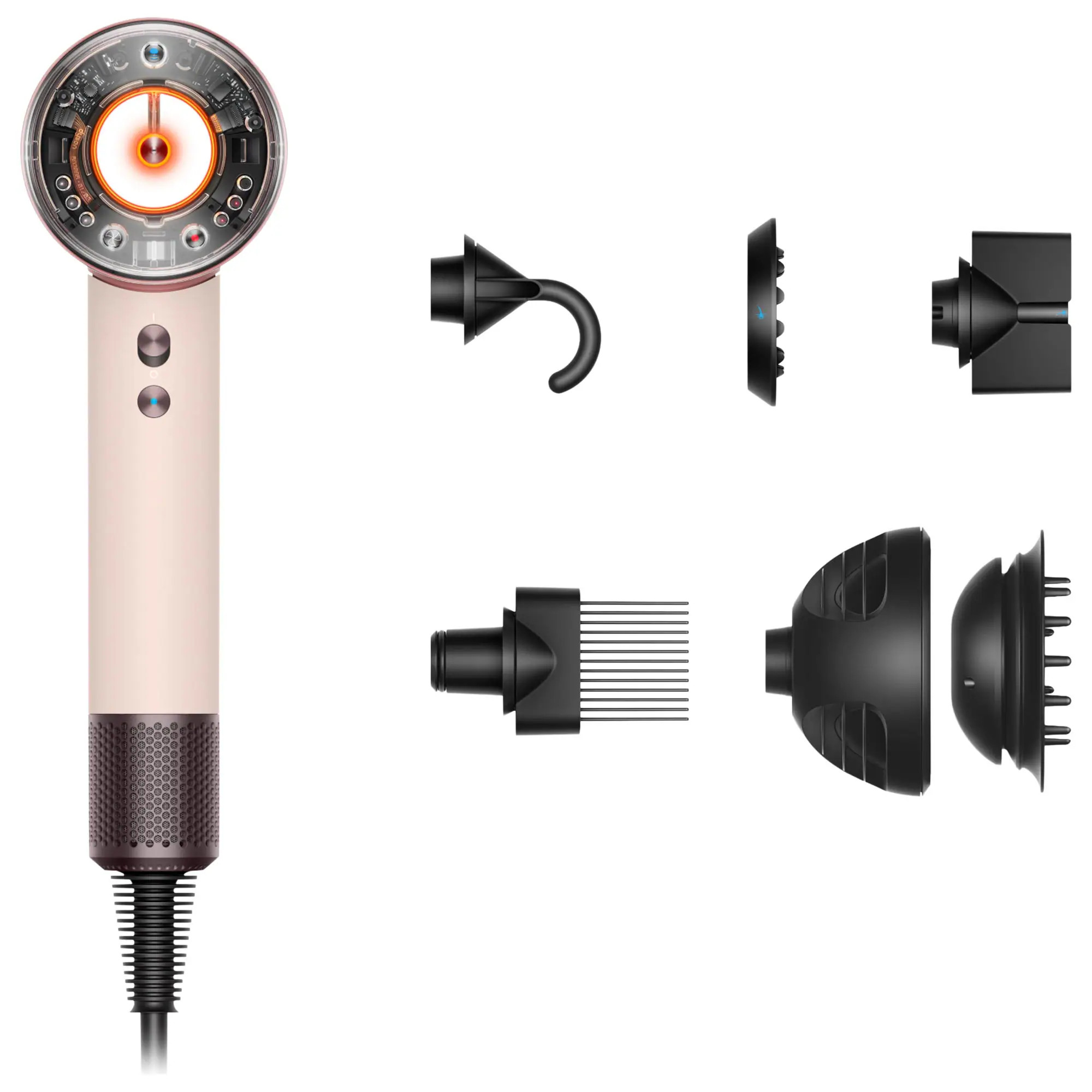 Dyson Supersonic Nural Hair Dryer in Ceramic Pink null | Sephora (US)