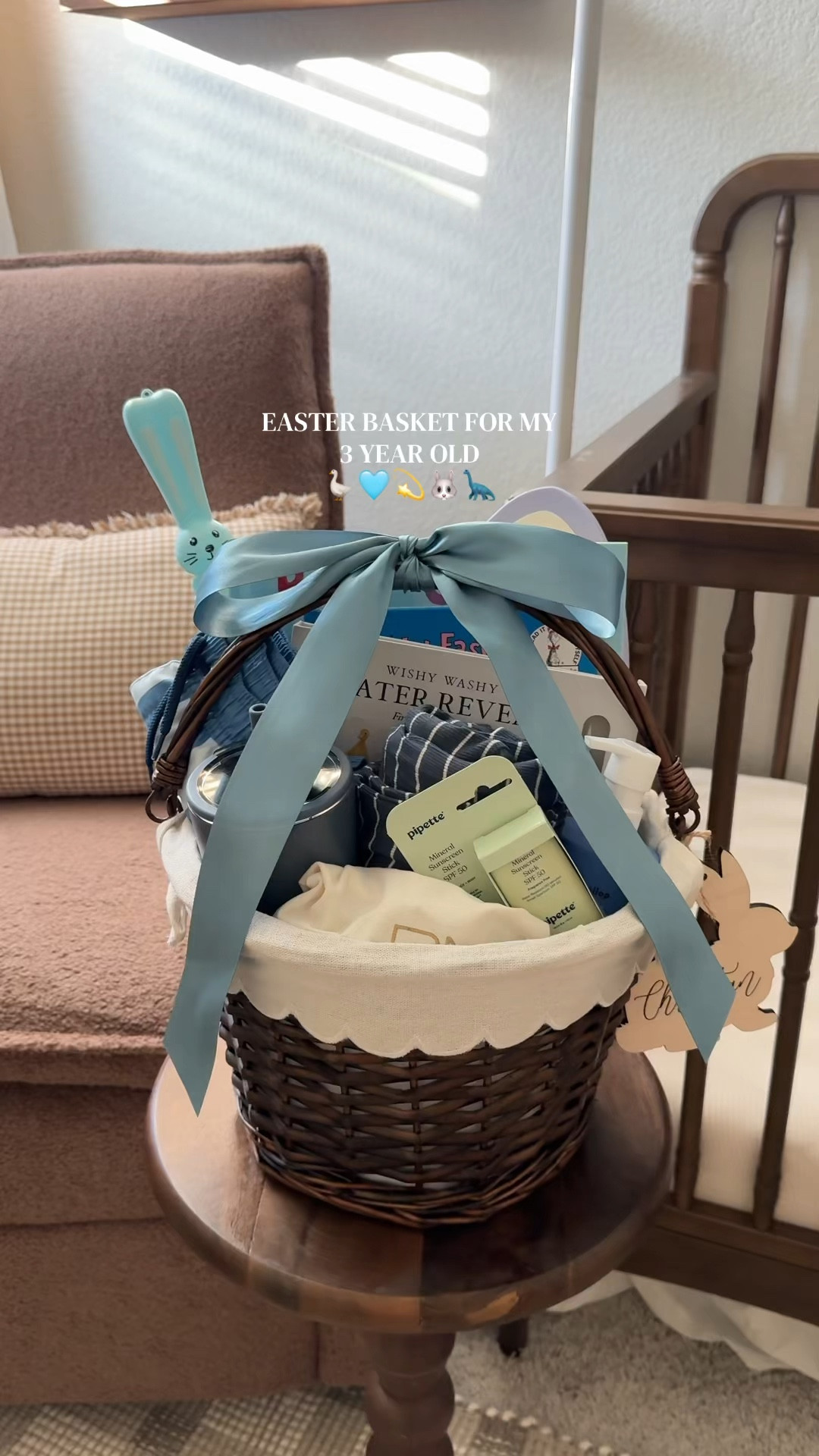 no junk easter basket for my 3 year old boy 🤍

#LTKBaby #LTKKids #LTKSeasonal