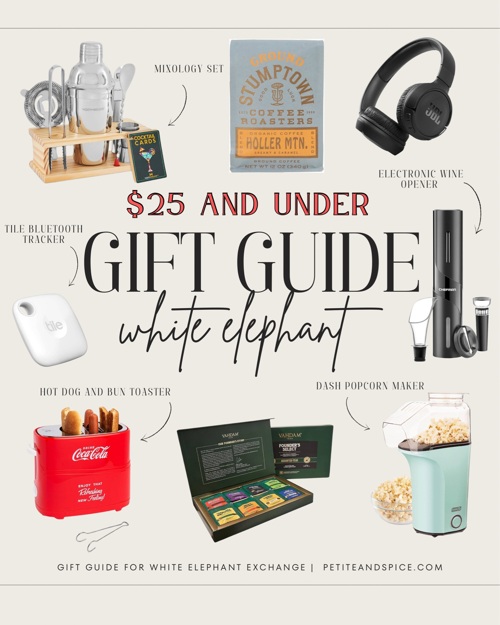 White Elephant Gift Guide | $25 and under from Amazonn

#LTKHoliday #LTKGiftGuide #LTKparties