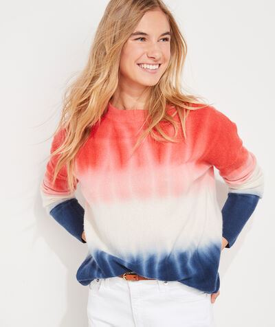 Americana Sunset Fine Gauge Cashmere Sweater | vineyard vines
