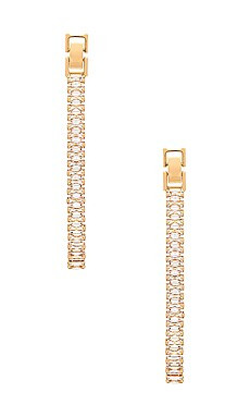 Aria Duster Earrings in Gold | Revolve Clothing (Global)