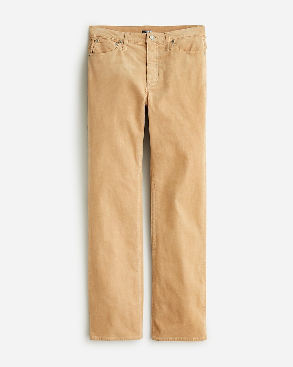 High-rise slim demi-boot pant in corduroy | J. Crew US