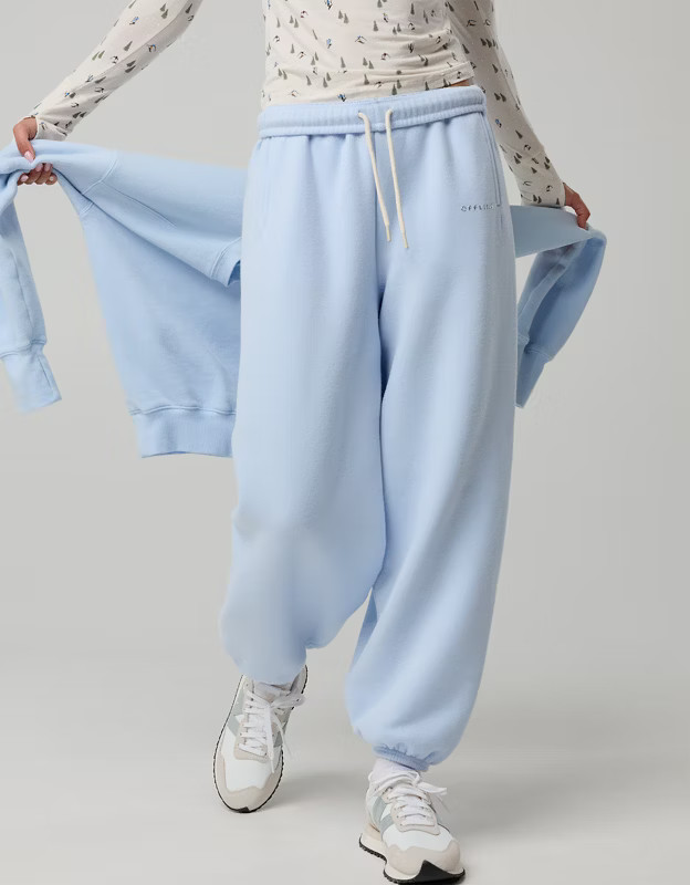 OFFLINE By Aerie Cloud Fleece Baggy Jogger | Aerie