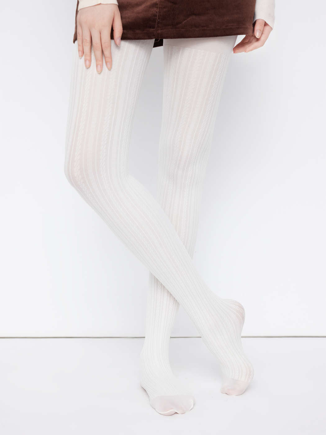 TEXTURED TIGHTS | Cider