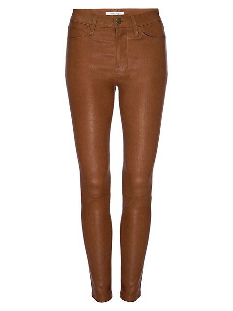 Le High Leather Skinny Pants | Saks Fifth Avenue