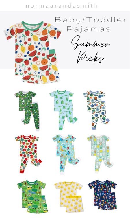 Baby/Toddler Pajamas! ☀️ Summer Picks

#LTKSeasonal #LTKfamily #LTKbaby