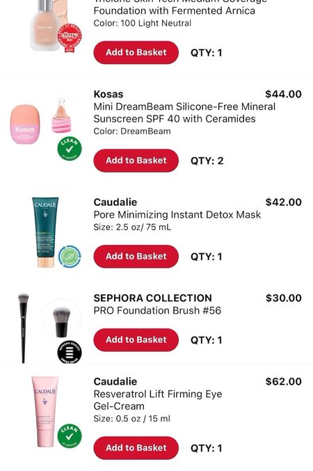 Here’s what I ordered from the Sephora Sale. Clean, toxin-free beauty. Sale starts today for Rouge members.



#LTKsalealert #LTKbeauty #LTKxSephora