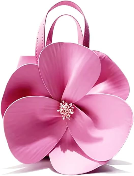 Mini Flower Evening Purse Floral Clutch Purses for Women PU Leather Evening Handbag with Chain We... | Amazon (US)