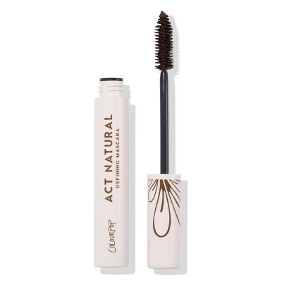 ColourPop Act Natural Mascara - Brown - 0.3 fl oz | Target