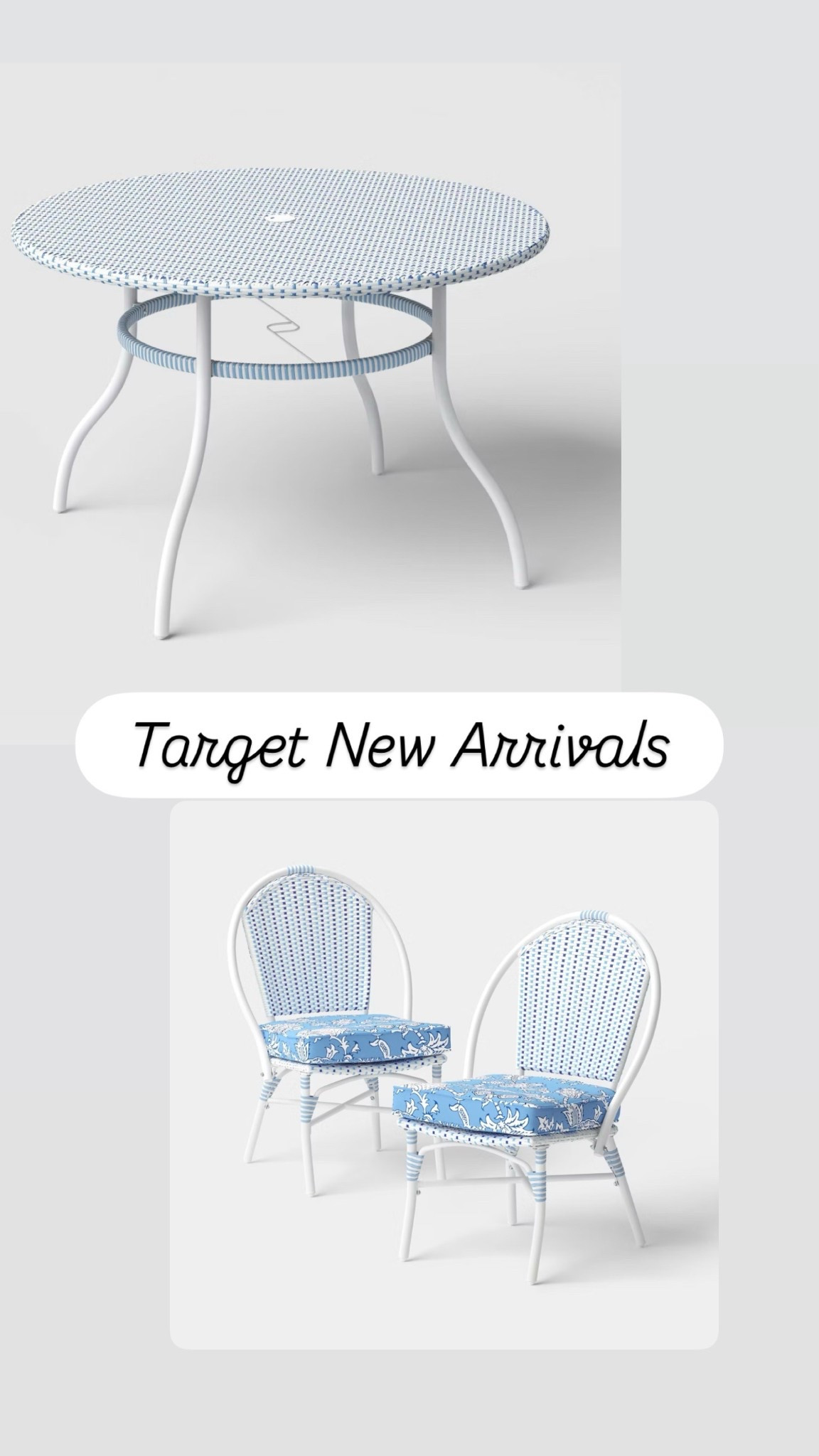 Target new arrivals 
Target roller rabbit 
Patio furniture 

#LTKgrwm #LTKHome