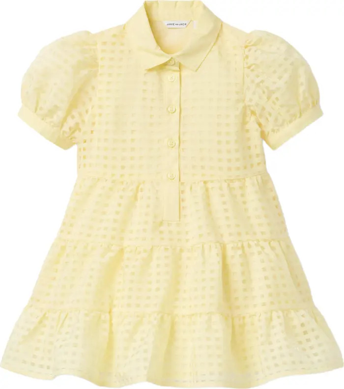 Checked Organza Dress | Nordstrom