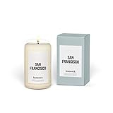 Homesick Premium Scented Candle, San Francisco - Scents of Coffee, Chocolate, 13.75 oz, 60-80 Hour B | Amazon (US)