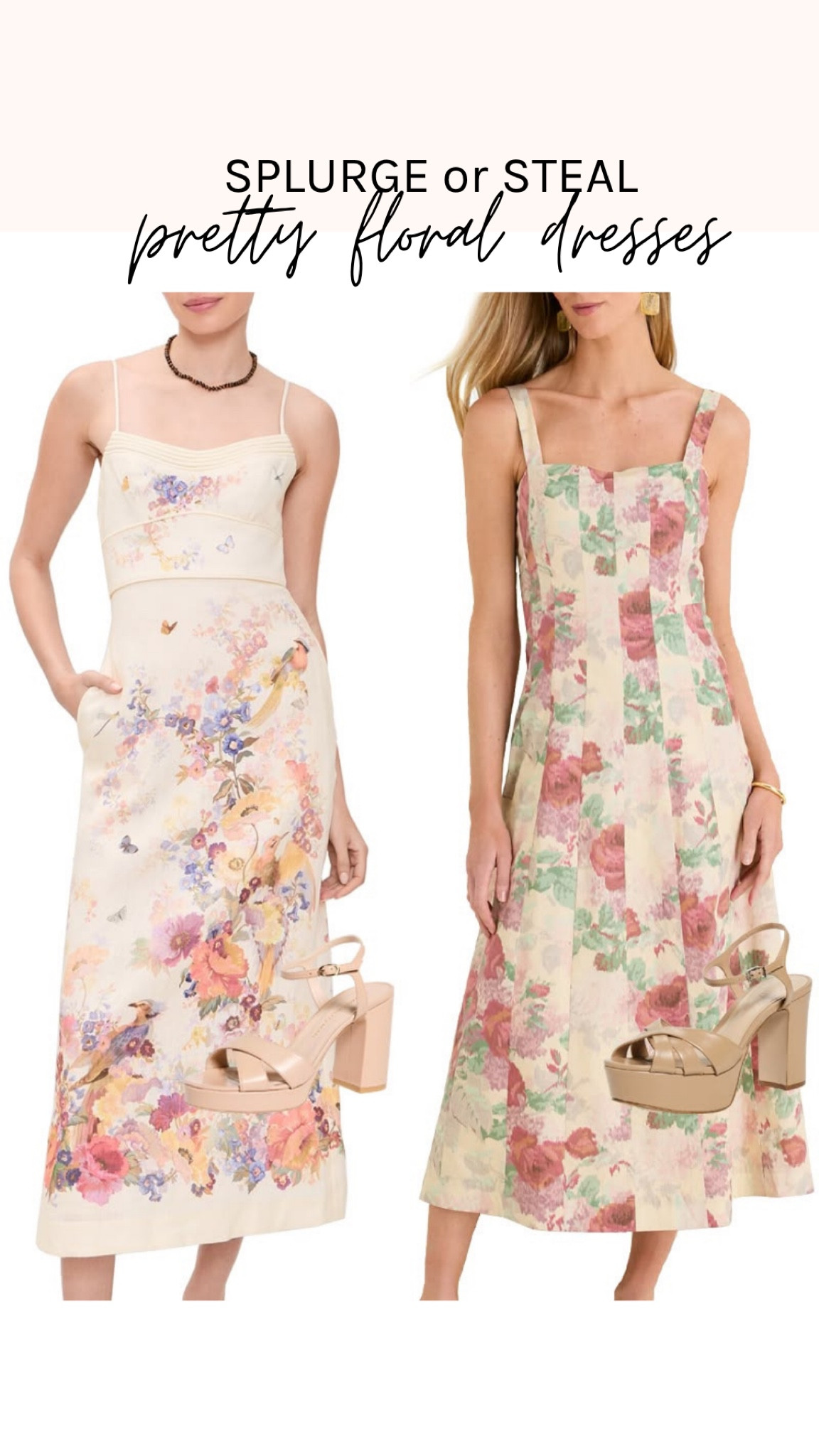 From bold blossoms to delicate buds, our spring floral picks feature eye-catching dresses for every occasion. Whether you’re looking for a steal or ready to splurge, you’re sure to find a look you’ll love.

#LTKootd