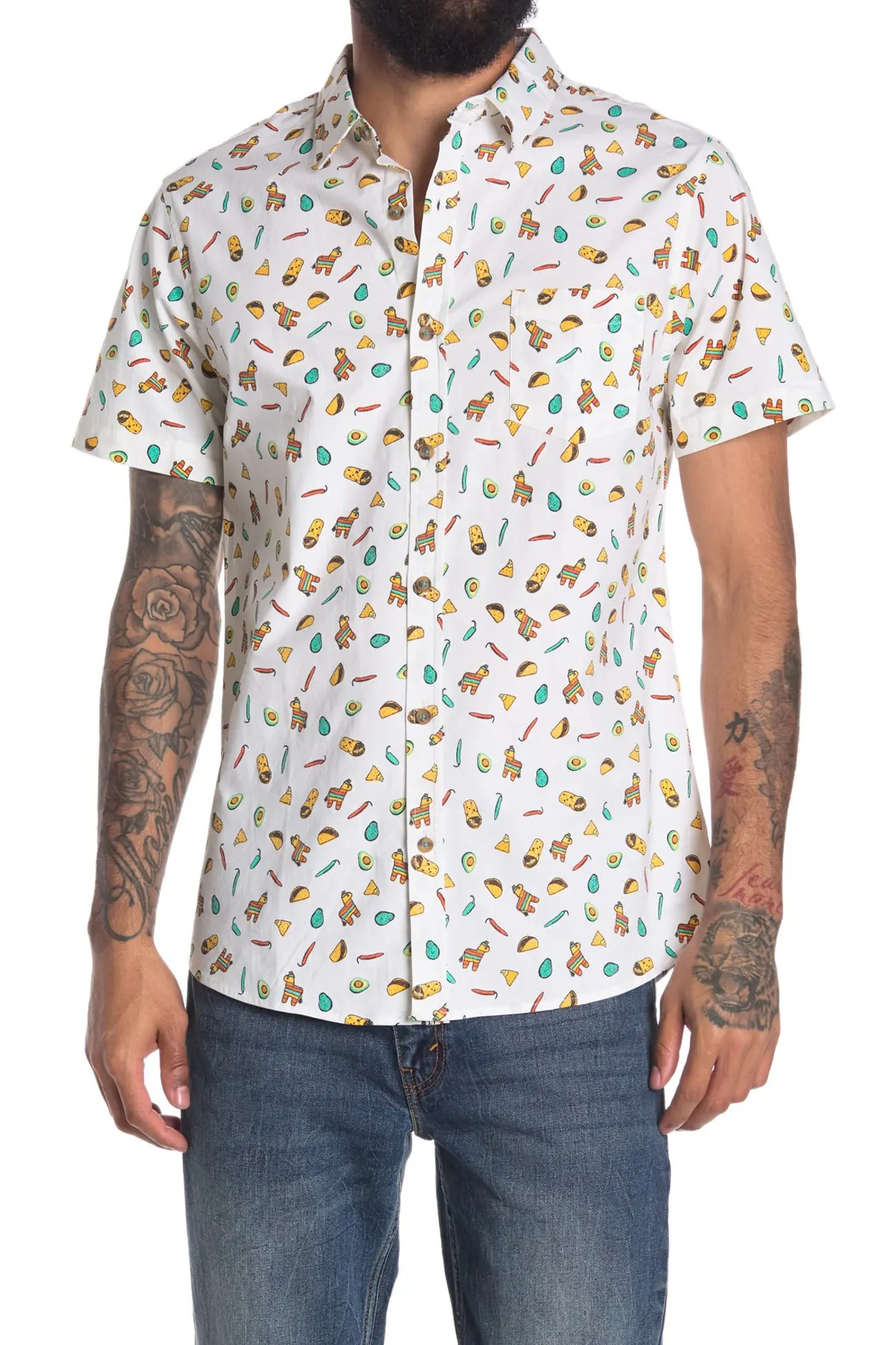 Sovereign Code | Midsummer Printed Regular Fit Shirt | Nordstrom Rack | Nordstrom Rack