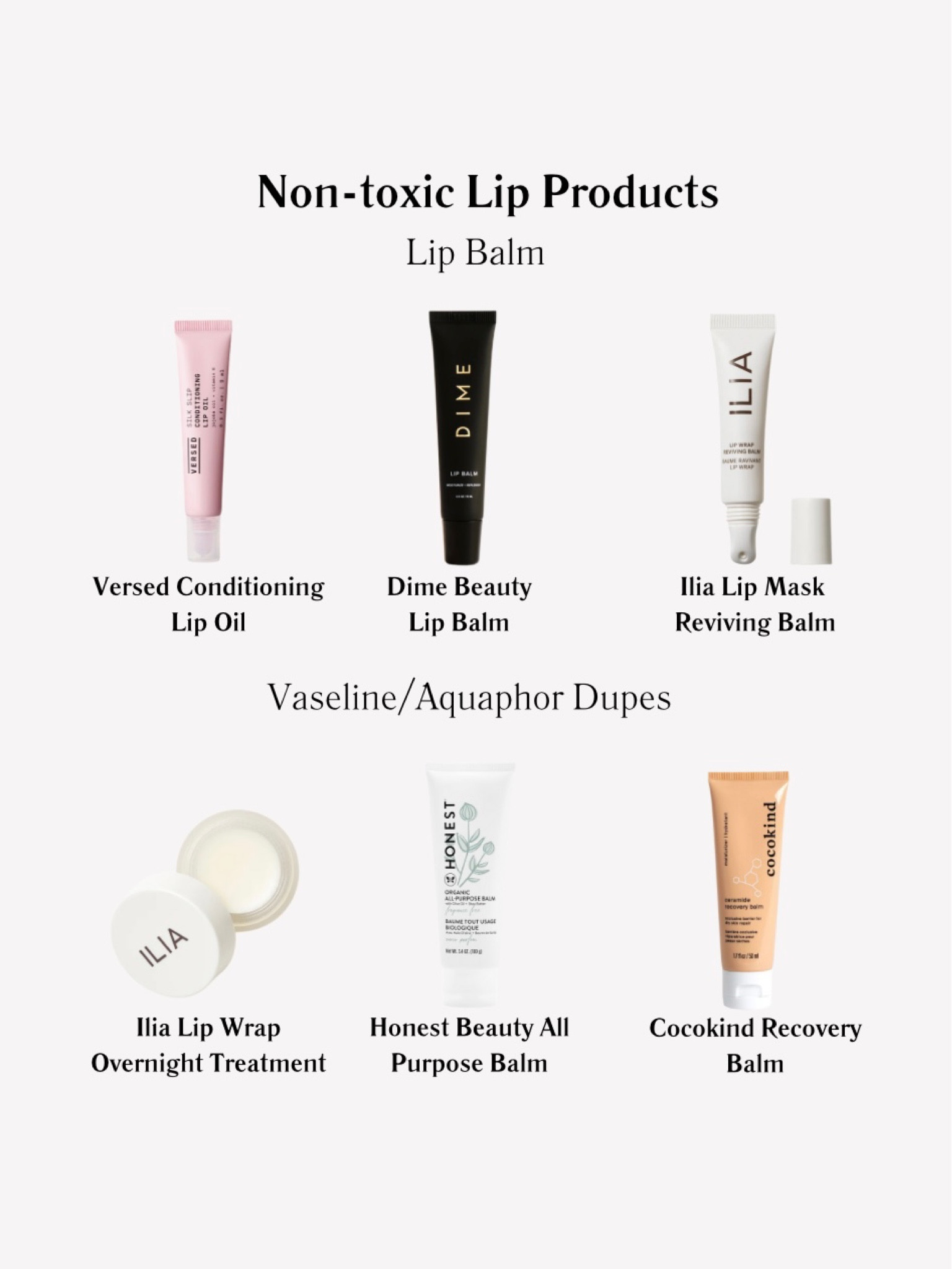 Non-toxic lip products

#LTKbeauty