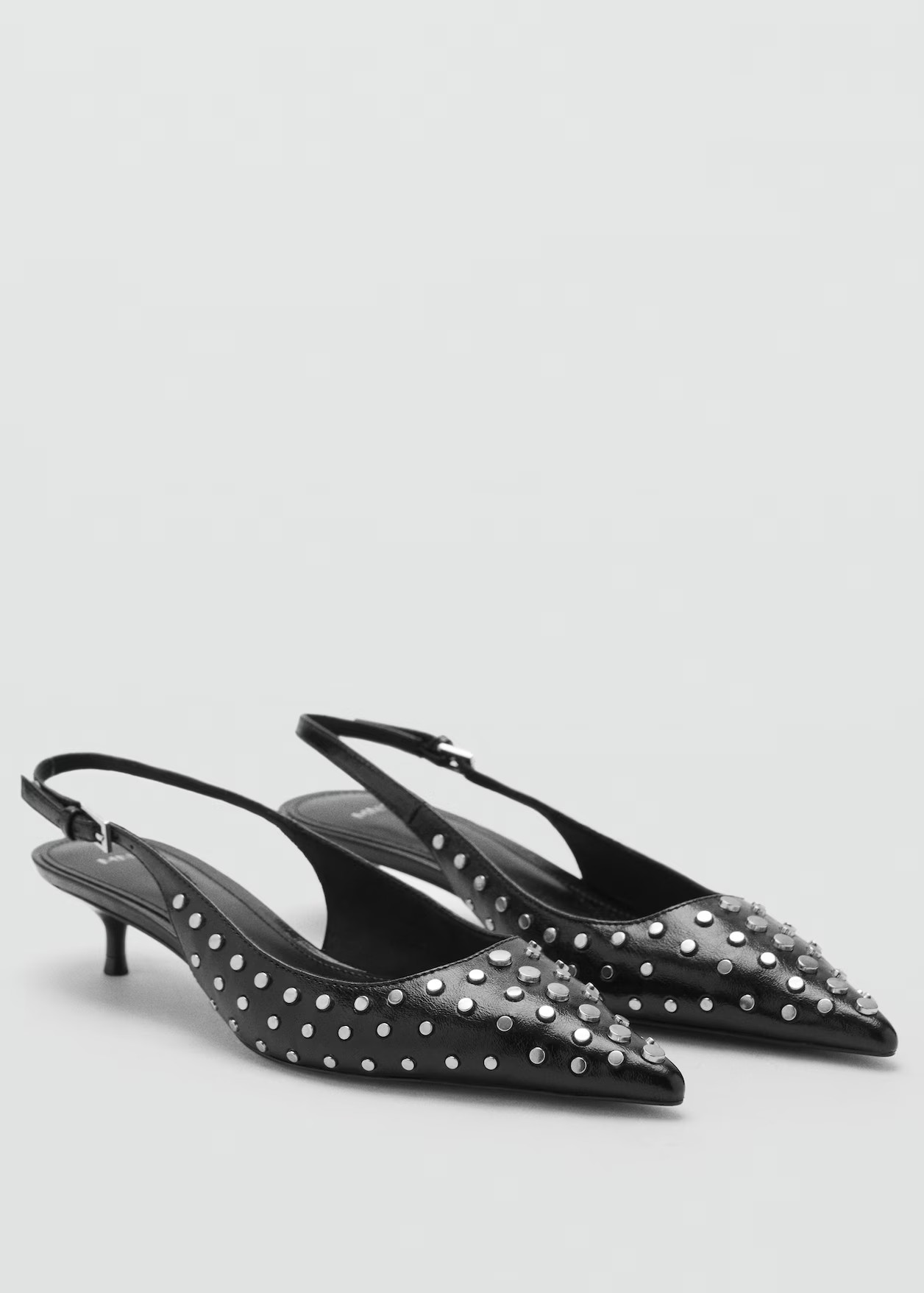 Studded slingback shoes | MANGO (US)