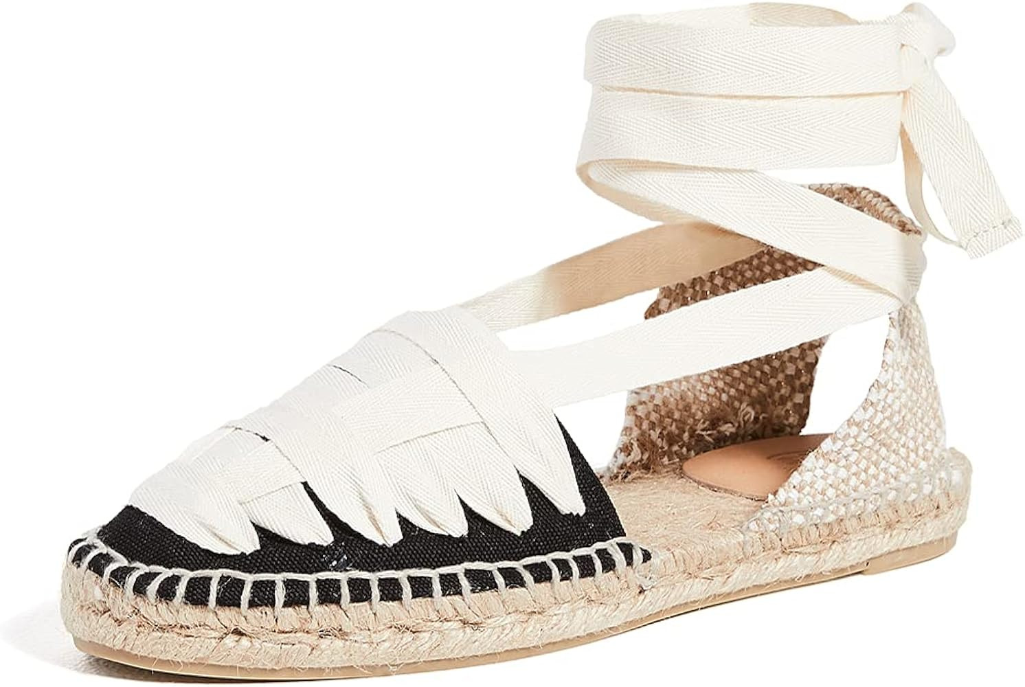 Castaner Women's Jean Laceup Espadrilles | Amazon (US)