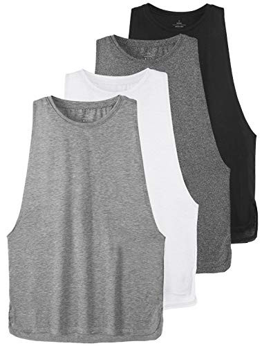 Cosy Pyro Workout Tank Tops for Women Lightweight Running Tanks Basic Gym Tops Sleeveless Athletic Y | Amazon (US)