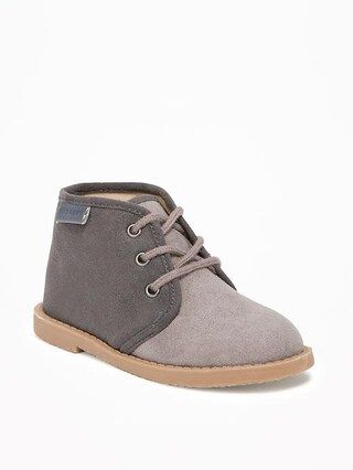 Sueded Desert Boots for Toddler Boys | Old Navy US