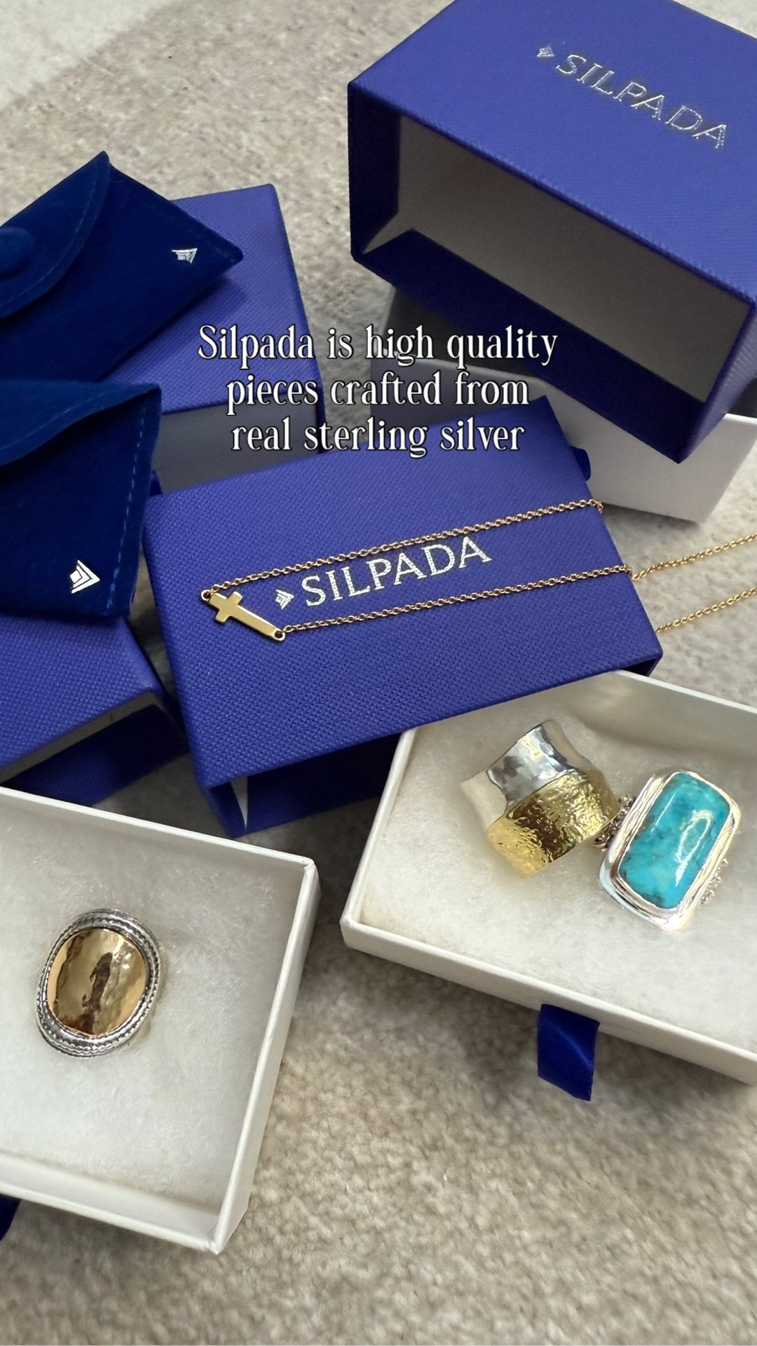 These pieces from Silpada are gorgeous! Their jewelry is made with .925 sterling silver. I’ll definitely be wearing these a lot, I love to mix silver and gold! 


#LTKFindsUnder100 #LTKOver40 #LTKStyleTip