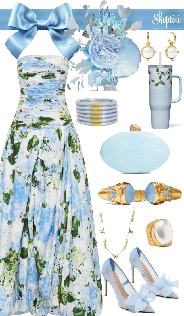 Swooning over this hydrangea print ! Would you wear is to a spring wedding or the Kentucky Derby?! Ha or both! 

#LTKWedding #LTKootd #LTKSeasonal