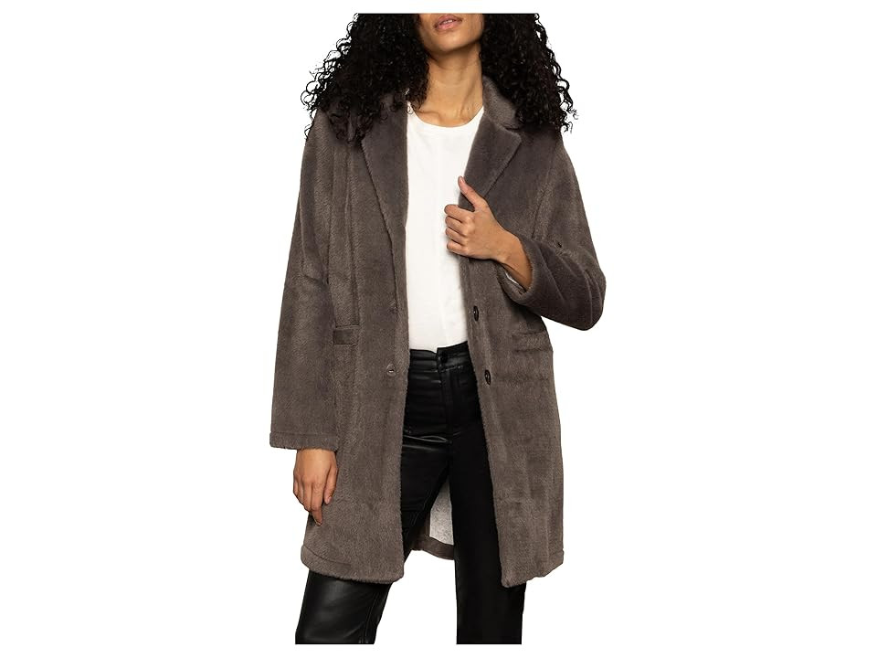 Sanctuary Hometown Jacket Women's Clothing Burnt Ink : XL (US 14), Spandex/Rayon/Polyester | Zappos