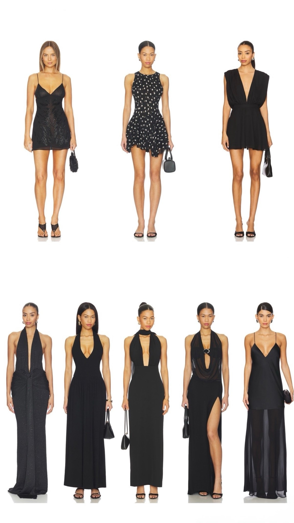 Revolve Black Dresses!

#LTKgrwm #LTKTravel #LTKootd
