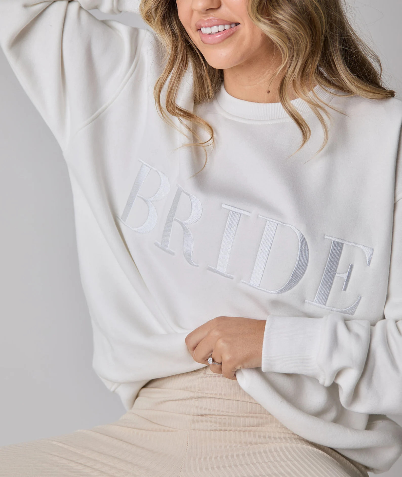 Bride Sweatshirt, Bride Crewneck, Bride Sweater, Hen Do Sweatshirt, Bride Embroidered Sweat, Brid... | Etsy (US)