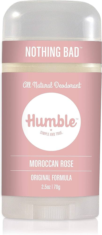 Humble Brands All Natural Aluminum Free Deodorant Stick for Women and Men, Lasts All Day, Safe, a... | Amazon (US)