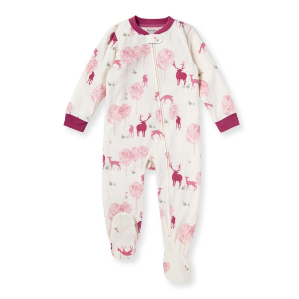 Sweet Deer polarbee™ Repreve® Fleece Pajamas | Burts Bees Baby