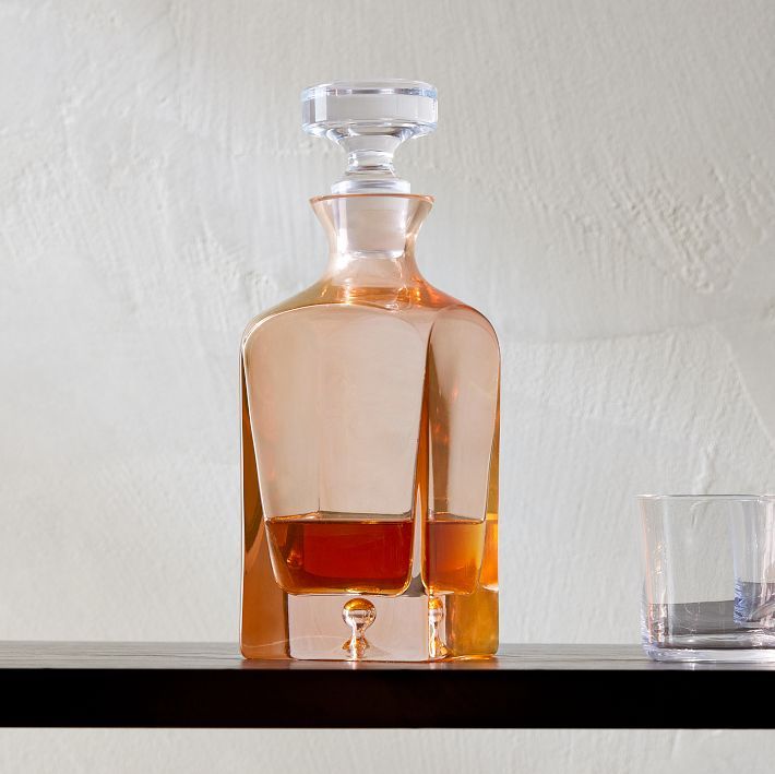 Estelle Colored Glass Decanter | West Elm (US)