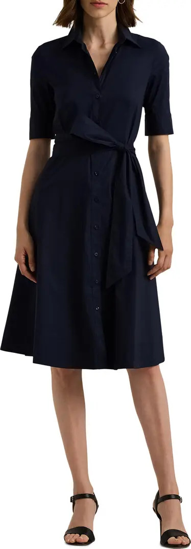 Lauren Ralph Lauren Cotton Blend Shirtdress | Nordstrom | Nordstrom